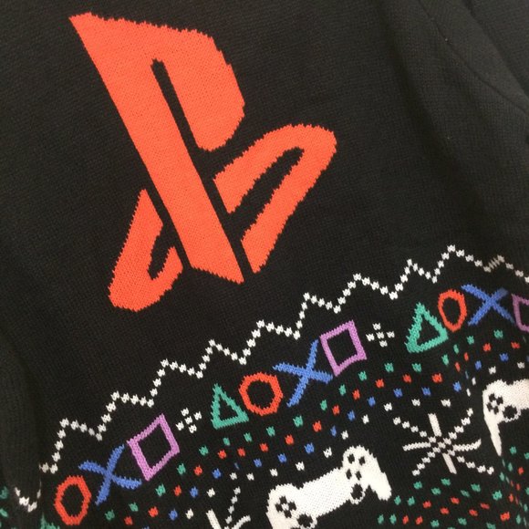 PlayStation Christmas Sweater Holidays Videogames - Picture 5 of 10
